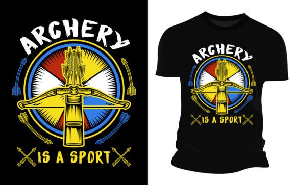 Archery is a Sport: A Vector Graphic for Modern Design