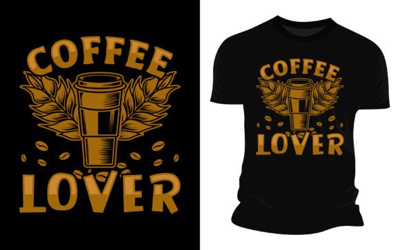 Coffee Lover Vector Graphic: More Than Just a T-Shirt Design