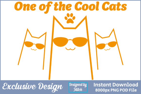One of the Cool Cats Graphic T-Shirt: Unleash Your Creative Edge