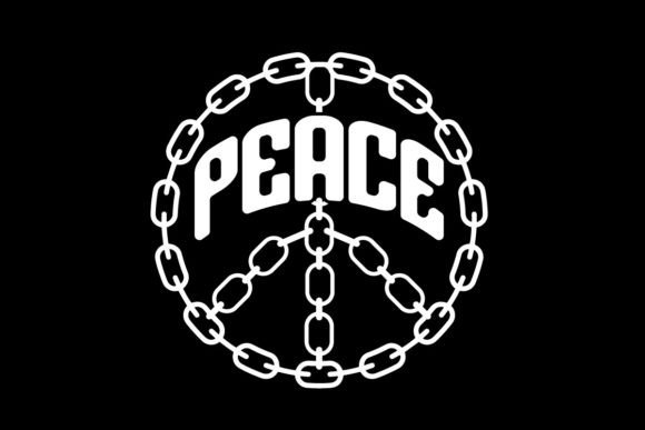 Peace Graphic Tee Design: Urban Streetwear for Your Brand
