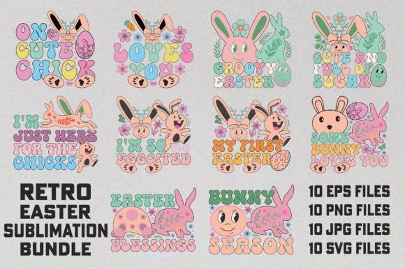 Retro Easter Sublimation Bundle: A Creative's Guide