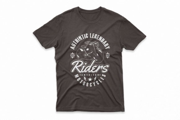 Rev Up Your Creativity with Motorcycle T-Shirt Design Vector Graphic