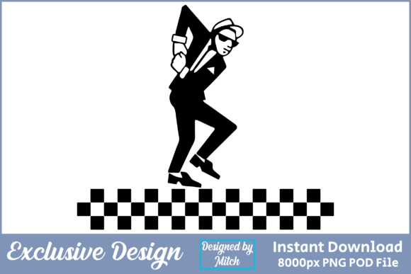 Ska Two Tone Dancer Graphic T-Shirt: A Designer's Guide