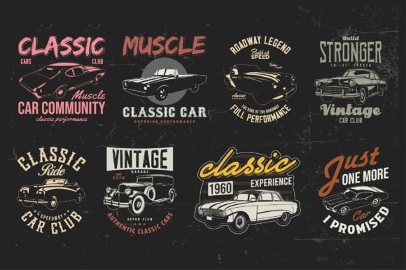 Stepping Back in Time: The Vintage T-shirt Vector Graphic Print Bundle