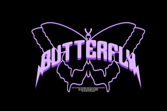 Urban Artistry: The Butterfly Graphic Tee Design