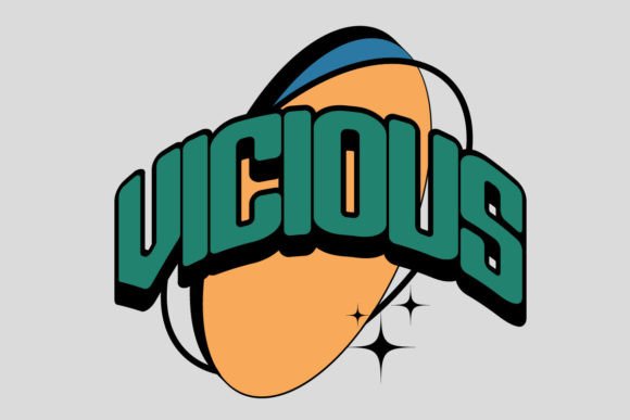 Urban Edge: Vicious Graphic Tee Design for Streetwear Brands